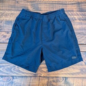 Hollister Men Size S Dark Blue EveryDay Shorts 7" Lightweight 3 Pockets Shorts